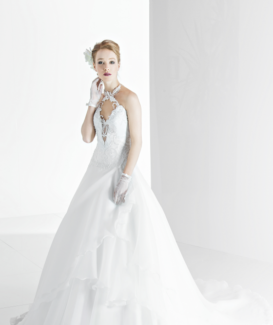 abito da sposa L373